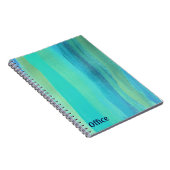 Carnet Aquarelle blues (Côté Droit)