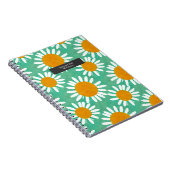 Carnet Aquarelle Boho Folk Art inspirés marguerites (Côté Droit)