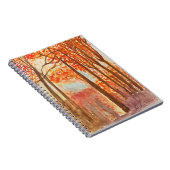 Carnet Aquarelle Bois Automne (Côté Droit)