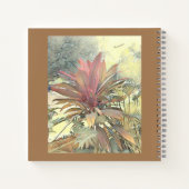 Carnet Aquarelle botanique Abstraite Bush Garden (Dos)