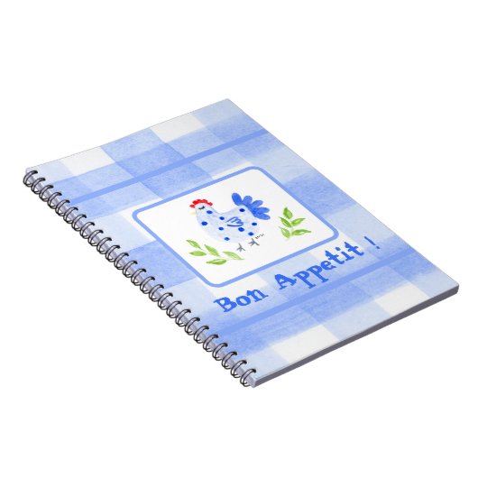 Carnet Aquarelle Br Hen Check Bon Appetit (Côté Droit)