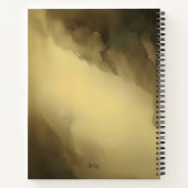 Carnet Aquarelle Brown Sardine Art Initiales Fumée Ombre (Dos)