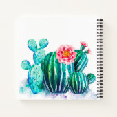Carnet aquarelle Cactus (Dos)