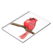 Carnet Aquarelle cardinale (Côté gauche)