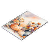 Carnet Aquarelle célébrant la chute (Côté gauche)