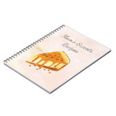 Carnet Aquarelle Cheesecake Bakery Maman's Sweets Recipes (Côté gauche)