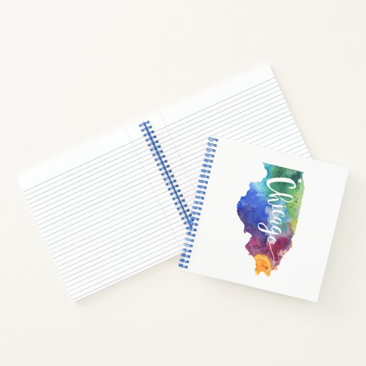 Carnet Aquarelle Chicago (Intérieur)