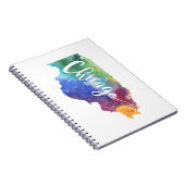 Carnet Aquarelle Chicago (Côté Droit)