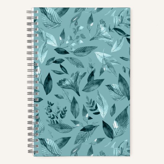 Carnet Aquarelle chute feuilles 2 (Recto)