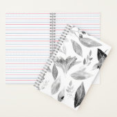Carnet Aquarelle chute feuilles 8 (À l'intérieur)