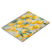 Carnet Aquarelle Citron/fruit (Côté gauche)