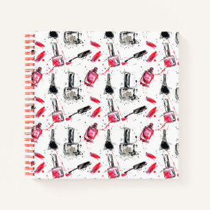 Carnet Aquarelle Clou Motif polonais