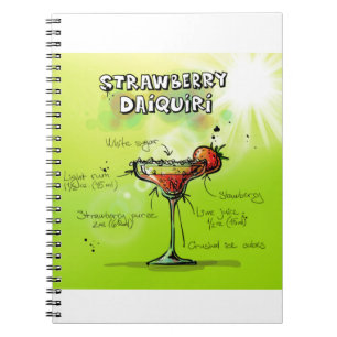 Carnet Aquarelle Cocktail Recette
