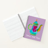 Carnet Aquarelle couleur turque teapot (Intérieur)