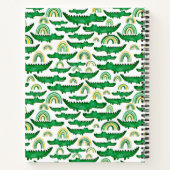 Carnet Aquarelle Crocodile Alligator arc-en-ciel Personna (Dos)