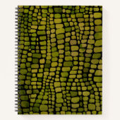 Carnet Aquarelle Crocodile Imprimer (Devant)
