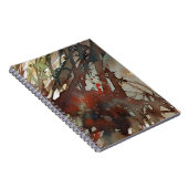 Carnet aquarelle d'arrière - plan (Côté Droit)