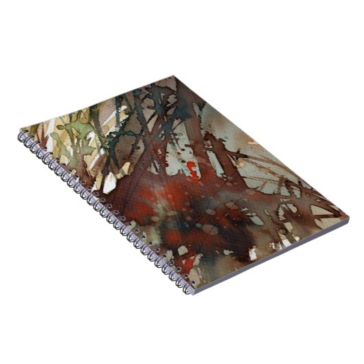 Carnet aquarelle d'arrière - plan (Côté Droit)