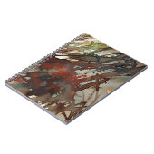 Carnet aquarelle d'arrière - plan (Côté gauche)