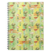 Carnet Aquarelle de champignons (Devant)