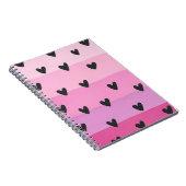 Carnet Aquarelle de conception sur le coeur (Côté Droit)