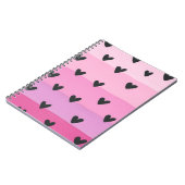 Carnet Aquarelle de conception sur le coeur (Côté gauche)