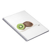 Carnet Aquarelle de fruit de Kiwi (Côté Droit)
