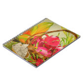 Carnet Aquarelle de fruits tropicaux art original vie mor (Côté gauche)