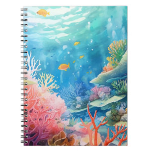 Carnet Aquarelle de la Grande barrière de corail
