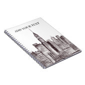 Carnet Aquarelle de la ville de New York Manhattan (Côté Droit)