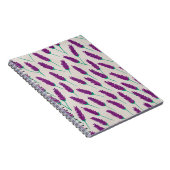 Carnet Aquarelle de lavande (Côté Droit)