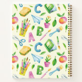 Carnet Aquarelle de l'école B C (Dos)