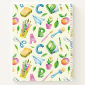 Carnet Aquarelle de l'école B C (Dos)