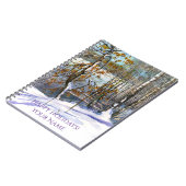 Carnet Aquarelle de neige (Côté gauche)