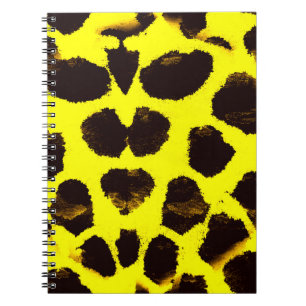Carnet Aquarelle de Poster de animal Abstrait Leopard