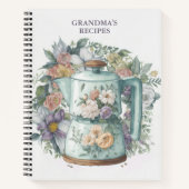 Carnet Aquarelle de recette personnalisée Fabricant de ca (Devant)