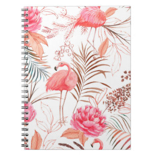 Carnet Aquarelle dessinée à la main sans couture motif av