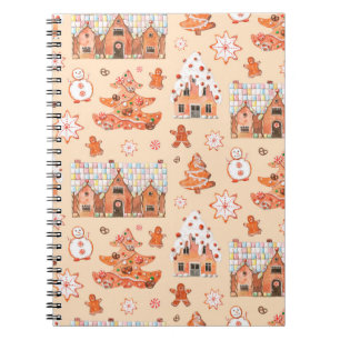 Carnet Aquarelle dessinée à la main sans soudure motif de