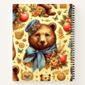 Carnet Aquarelle d'ours Vintage (Dos)