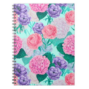 Carnet Aquarelle du jardin de printemps 2