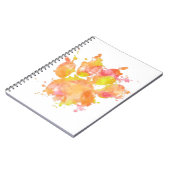 Carnet Aquarelle Empreinte de patte de chien (Côté gauche)