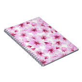 Carnet Aquarelle en fleurs de cerisier (Côté Droit)