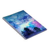 Carnet Aquarelle Espace Art : Ciel de nuit (Côté Droit)