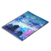 Carnet Aquarelle Espace Art : Ciel de nuit (Côté gauche)