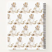 Carnet Aquarelle et outils de cuisine Recette (Dos)