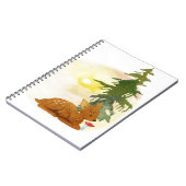 Carnet Aquarelle Faon (Côté gauche)