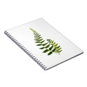 Carnet Aquarelle Fern Botanique Verdure Rustique Élégant (Côté Droit)