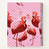 Carnet Aquarelle Flamingo Patte (Dos)