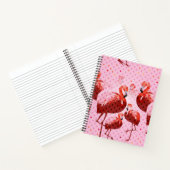 Carnet Aquarelle Flamingo Patte (Intérieur)