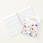 Carnet Aquarelle Fleur de Champ Botanique Pastel Douce (Intérieur)